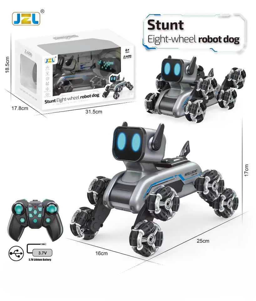 Rc Stunt Cars Robot Dog Remote Control Drifting Vehicles Drift Auto Electric Radio Control Kids Gift Small Boy Toy Children Mini