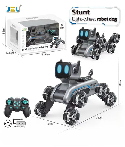 Rc Stunt Cars Robot Dog Remote Control Drifting Vehicles Drift Auto Electric Radio Control Kids Gift Small Boy Toy Children Mini