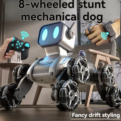 Rc Stunt Cars Robot Dog Remote Control Drifting Vehicles Drift Auto Electric Radio Control Kids Gift Small Boy Toy Children Mini